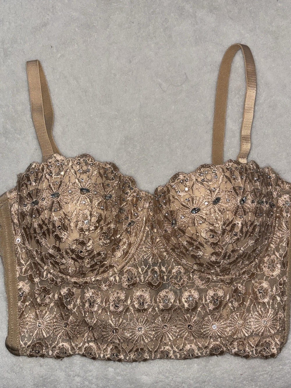 Windsor Lace Longline Bustier Corset Top